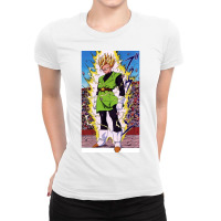 Gohan Ladies Fitted T-shirt | Artistshot