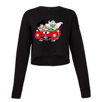 Piccolo And Goku Go To Driving School Cropped Sweater | Artistshot