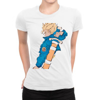 Trunks Ladies Fitted T-shirt | Artistshot