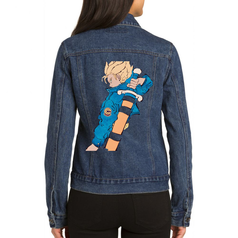 Trunks Ladies Denim Jacket by Ha Thu | Artistshot