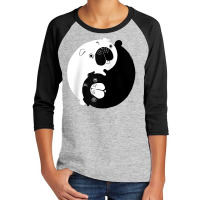 Cute Yin Yang Pugs Oriental Dog And Animal Lovers' Puppy Raglan Baseba Youth 3/4 Sleeve | Artistshot