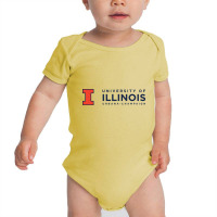 University Of Illinois At Urbana Champaign Baby Bodysuit | Artistshot