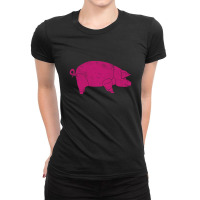 Animals Piggy Ladies Fitted T-shirt | Artistshot