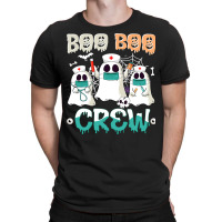 Boo Boo Crew Nurse Halloween Ghost Costume Matching T Shirt Copy T-shirt | Artistshot