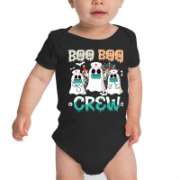 Boo Boo Crew Nurse Halloween Ghost Costume Matching T Shirt Copy Baby Bodysuit | Artistshot