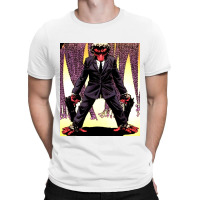 Monkey Ready To Fight Using 2 Guns T-shirt | Artistshot