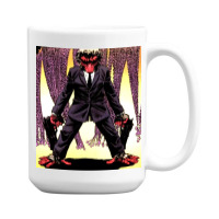 Monkey Ready To Fight Using 2 Guns 15 Oz Coffee Mug | Artistshot