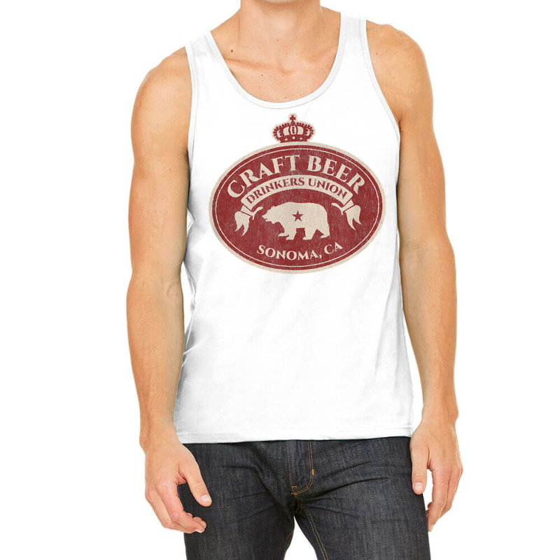 Craft Beer Drinkers Union   Sonoma California T Shirt Tank Top by sugruewxrivestsxe | Artistshot