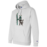 Christmas Cactus Hugs Cute Kitty Champion Hoodie | Artistshot