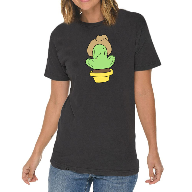 Cowboy Cactus Vintage T-shirt | Artistshot