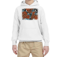 Leopard Cowhide Background Youth Hoodie | Artistshot