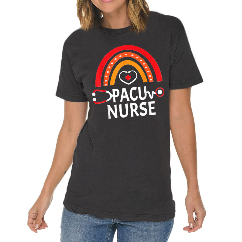 Pacu Anesthesia Registered Nurse Hospital Rn Vintage T-shirt | Artistshot