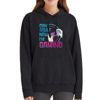 Can't Adult Now I'm Gaming  Controller Funny Video Games Vintage Hoodie | Artistshot