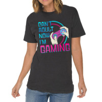 Can't Adult Now I'm Gaming  Controller Funny Video Games Vintage T-shirt | Artistshot