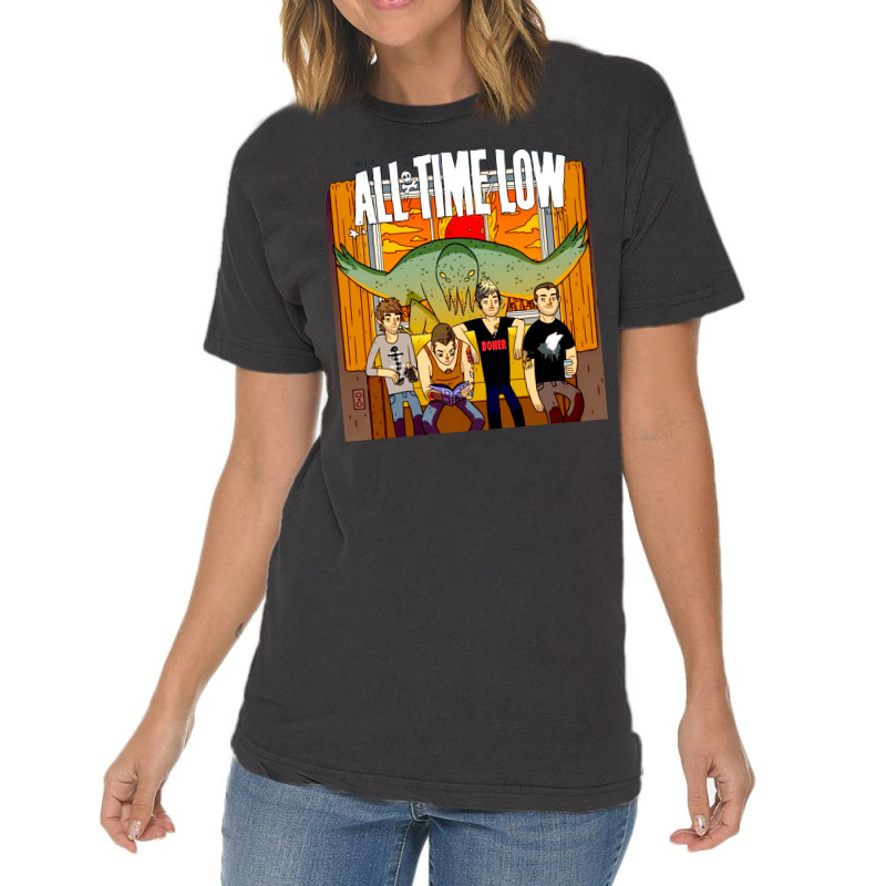 All Time Low Bess Seller Vintage T-shirt | Artistshot