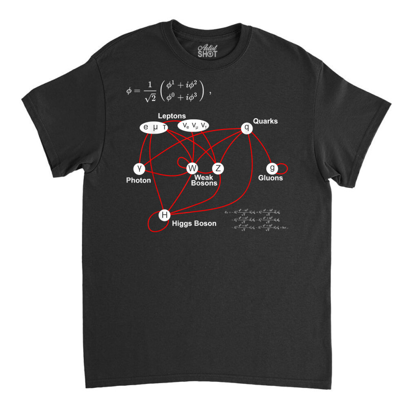 Higgs Boson Physics Quantum Mechanics Science Lover Teacher T Shirt Classic T-shirt by roopeedwrich76 | Artistshot