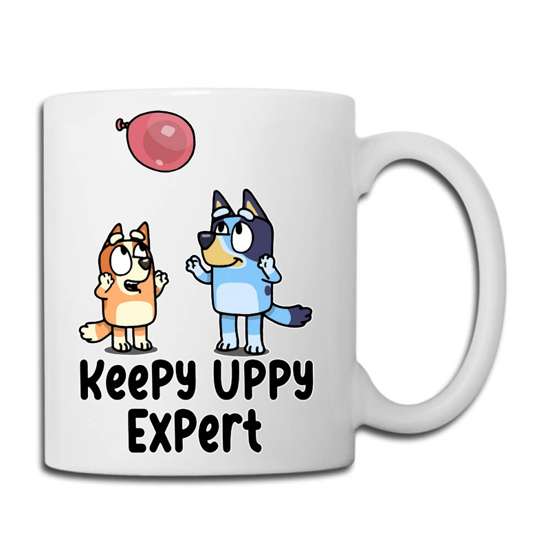 Custom Bluey Keepy Uppy Coffee Mug By Cm-arts - Artistshot