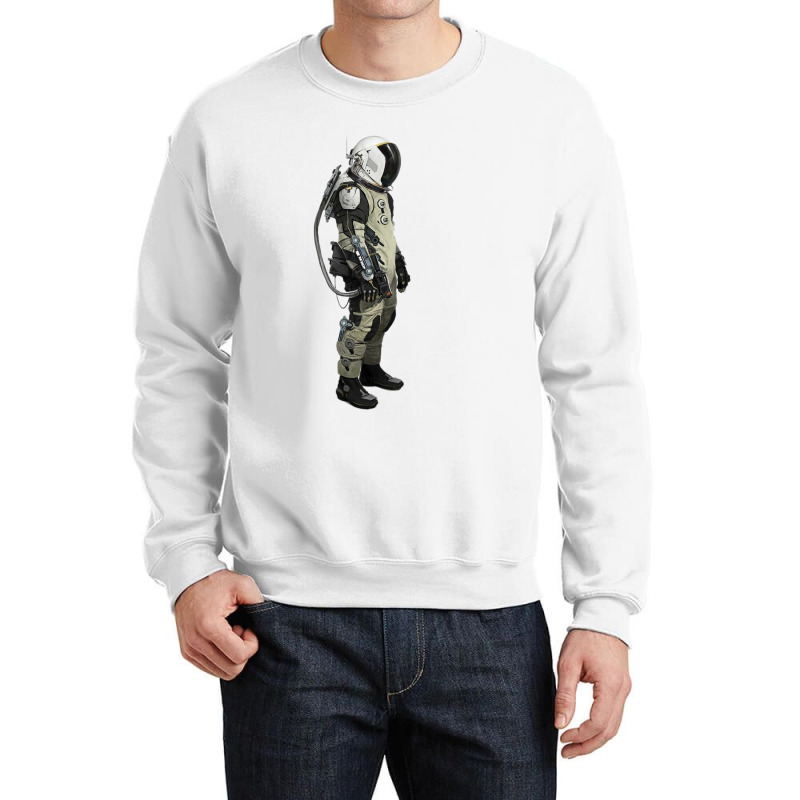 Cool,astronaut,science,fiction,space,suit Crewneck Sweatshirt | Artistshot