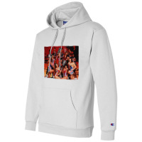 Retro Gladiators With Pugil Sticks Champion Hoodie | Artistshot