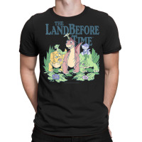 Land Before Time Pastel Dinosaur Friends T Shirt T-shirt | Artistshot