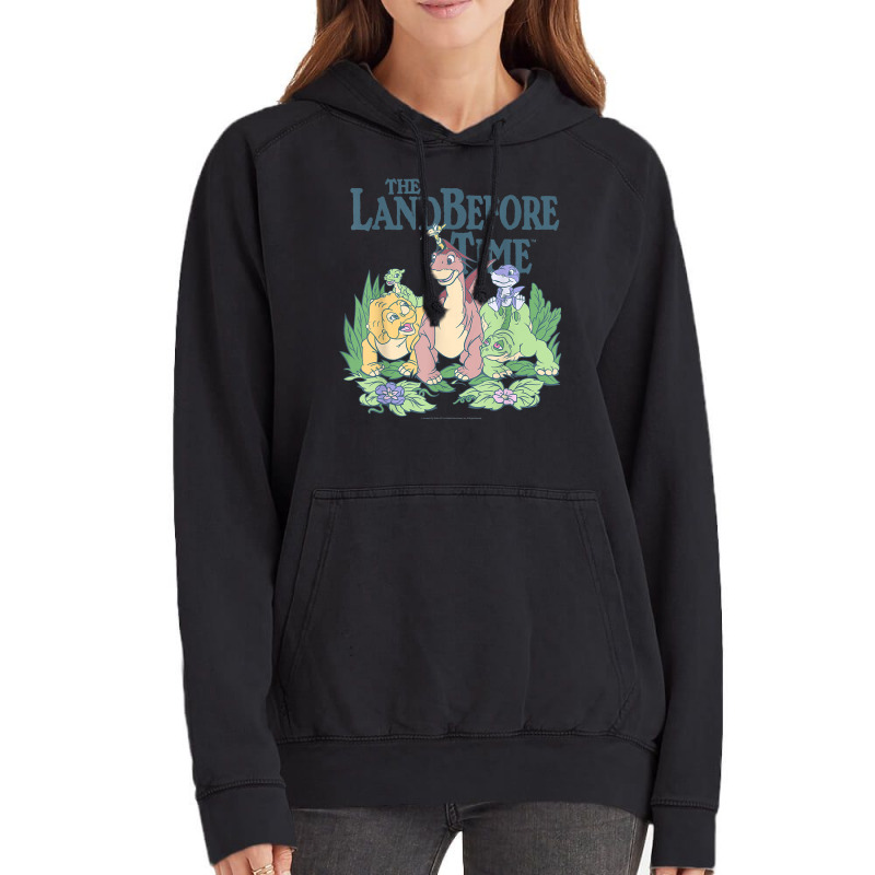 Land Before Time Pastel Dinosaur Friends T Shirt Vintage Hoodie | Artistshot