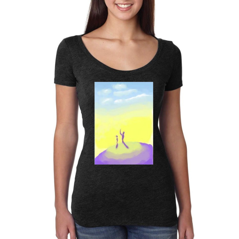 Day Gift Musician Legend For Mens Womens Women's Triblend Scoop T-shirt by ArtistEmerson | Artistshot