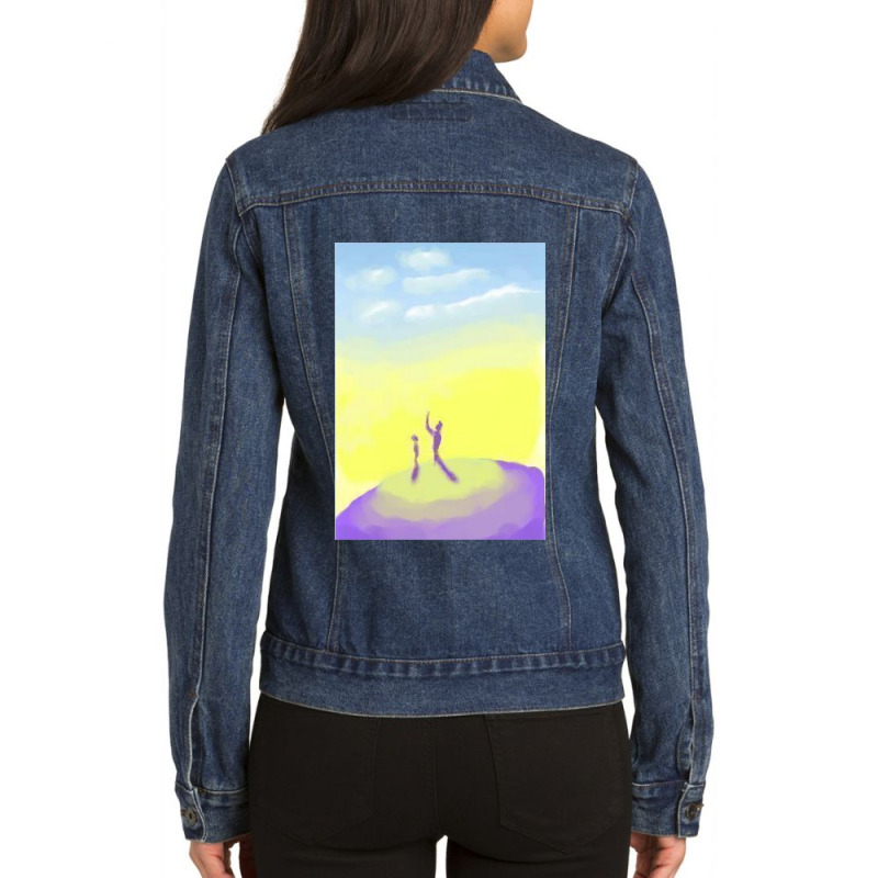 Day Gift Musician Legend For Mens Womens Ladies Denim Jacket by ArtistEmerson | Artistshot