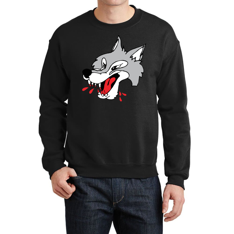 The Sudbury Wolves Crewneck Sweatshirt by pertodama | Artistshot