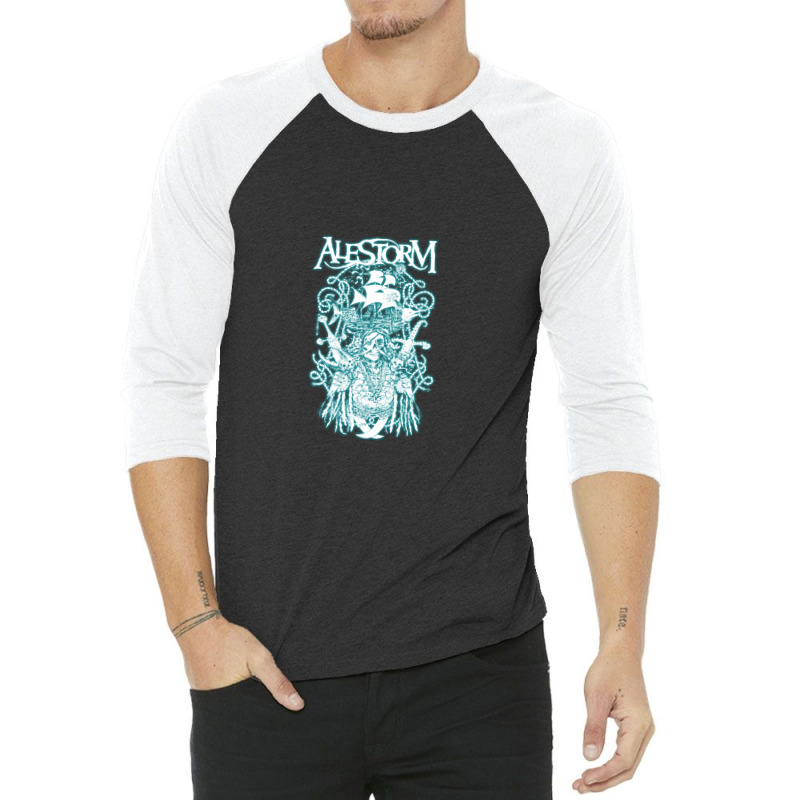 Alestorm   'plunder' Outer Glow 3/4 Sleeve Shirt | Artistshot