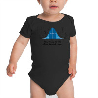 Math Science Statistics Normal Deviation Funny Tee T Shirt Baby Bodysuit | Artistshot