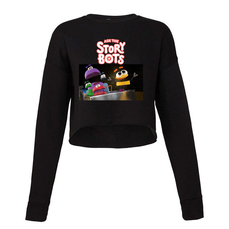 Ask The Storybots Cropped Sweater by yaukhti | Artistshot