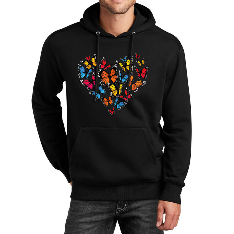 Butterfly Collection Just A Girl Who Loves Butterflies Gift Unisex Hoodie by AntoineDesign | Artistshot