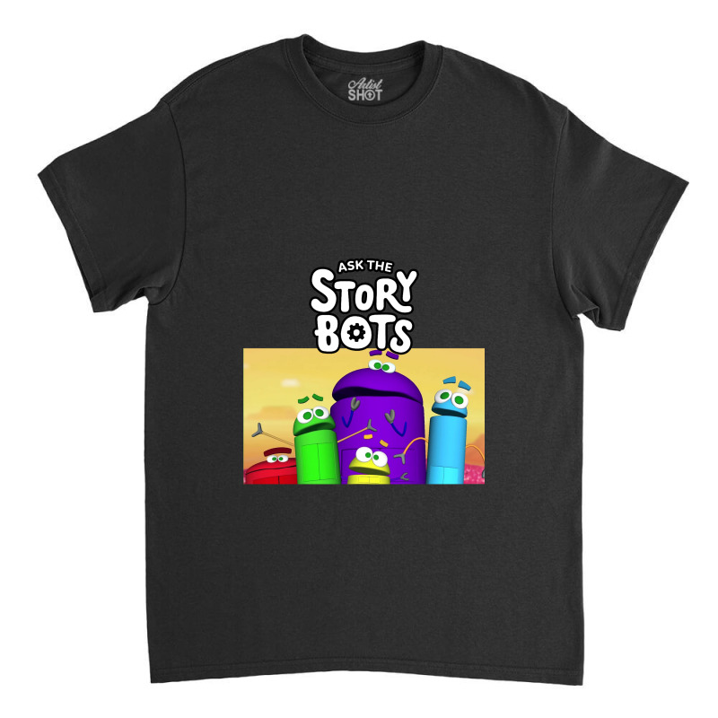 Ask The Storybots Classic T-shirt by yaukhti | Artistshot