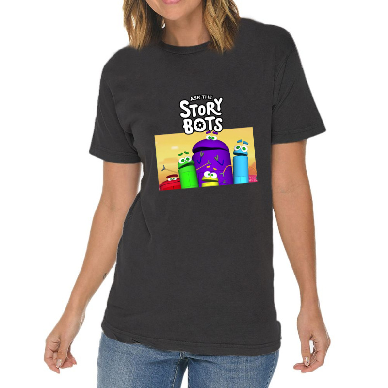 Ask The Storybots Vintage T-Shirt by yaukhti | Artistshot