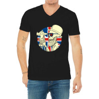 British Surveyor V-neck Tee | Artistshot