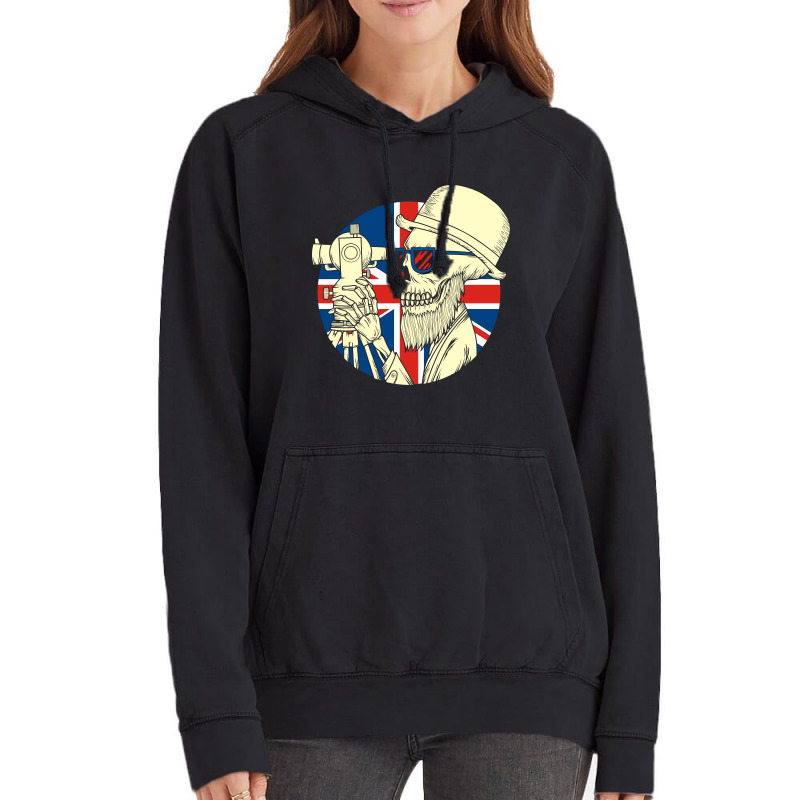 British Surveyor Vintage Hoodie by azmth | Artistshot