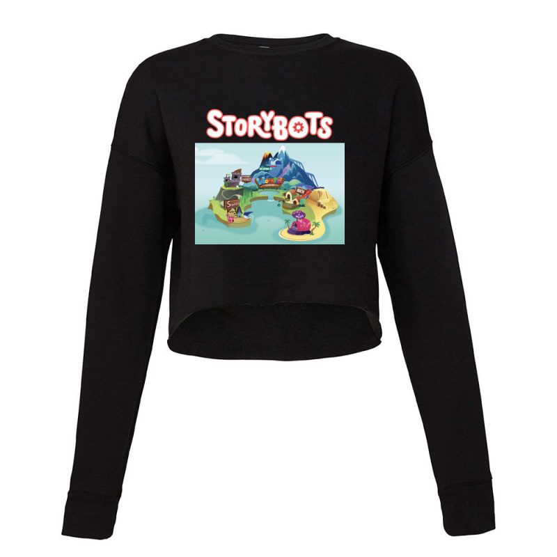 Ask The Storybots Cropped Sweater by yaukhti | Artistshot