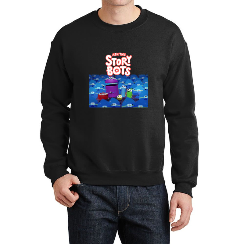 Ask The Storybots Crewneck Sweatshirt by yaukhti | Artistshot