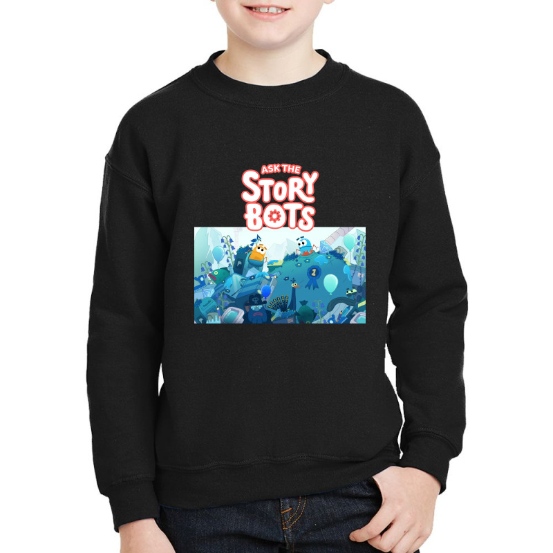 Ask The Storybots Youth Sweatshirt by yaukhti | Artistshot