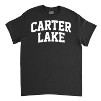 Carter Lake Athletic Arch High School College Style T Shirt Classic T-shirt | Artistshot