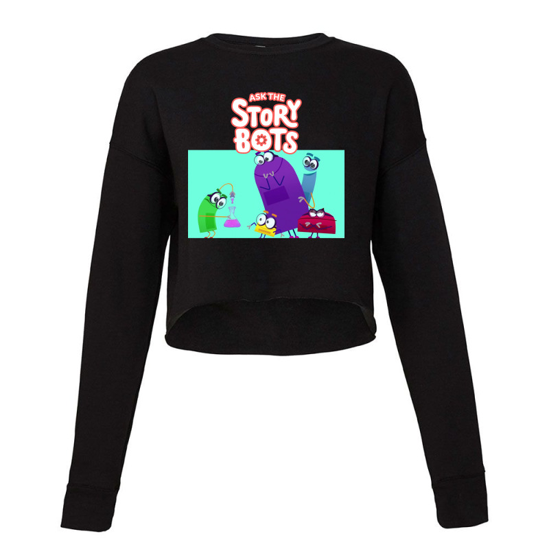 Ask The Storybots Cropped Sweater by yaukhti | Artistshot