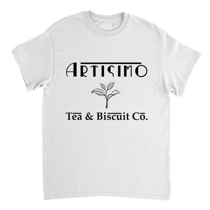 Artisimo Tea & Biscuit Company Trendy Art Deco Classic T-shirt by sabenasanweil | Artistshot