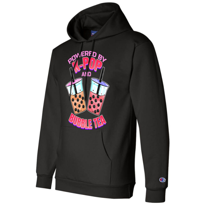 Bubble Tea Boba K Pop Music Lover Korean Milk Anime Champion Hoodie | Artistshot