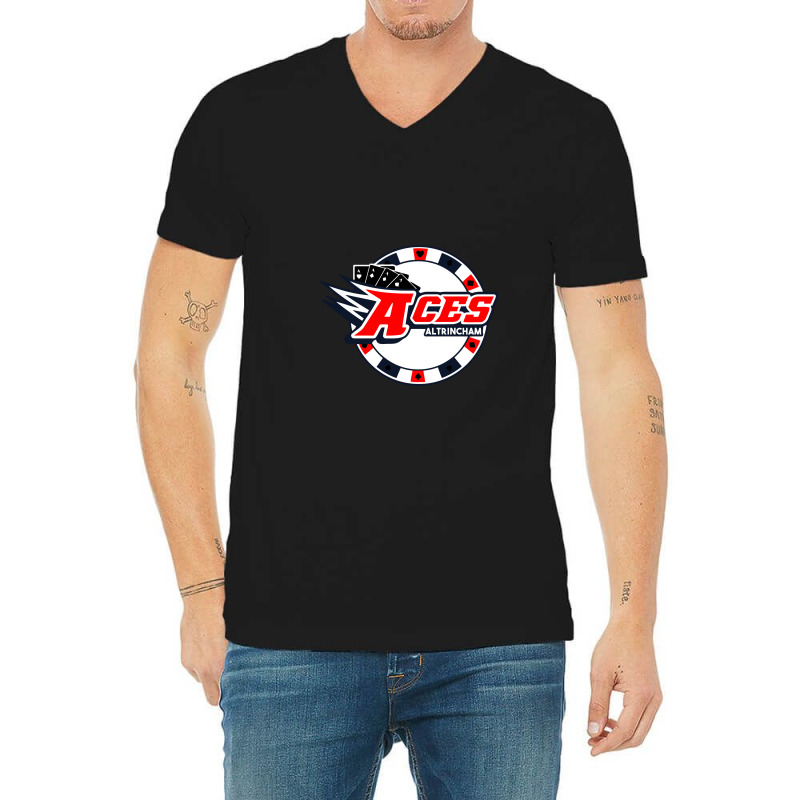 Altrincham Aces V-neck Tee | Artistshot