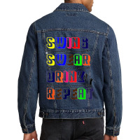 Swing Swear Drink Repeat Golf Love Design Men Denim Jacket | Artistshot