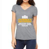 Combat Engineer   Engineer Gifts   Army Engineering T Shirt Women's V-neck T-shirt | Artistshot