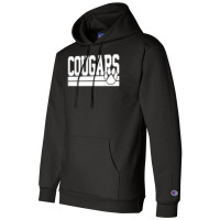 Cougars School Spirit T Shirt Champion Hoodie | Artistshot