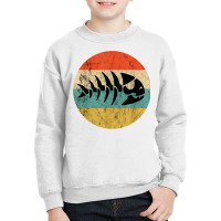 Pirate Fish Fsm Sunset Pastafarian Flying Spaghetti Monster T Shirt Youth Sweatshirt | Artistshot