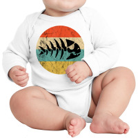 Pirate Fish Fsm Sunset Pastafarian Flying Spaghetti Monster T Shirt Long Sleeve Baby Bodysuit | Artistshot