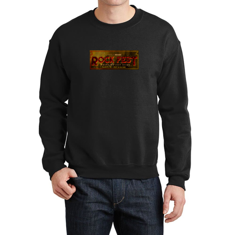 Rock Fest Crewneck Sweatshirt by kingranger840404 | Artistshot